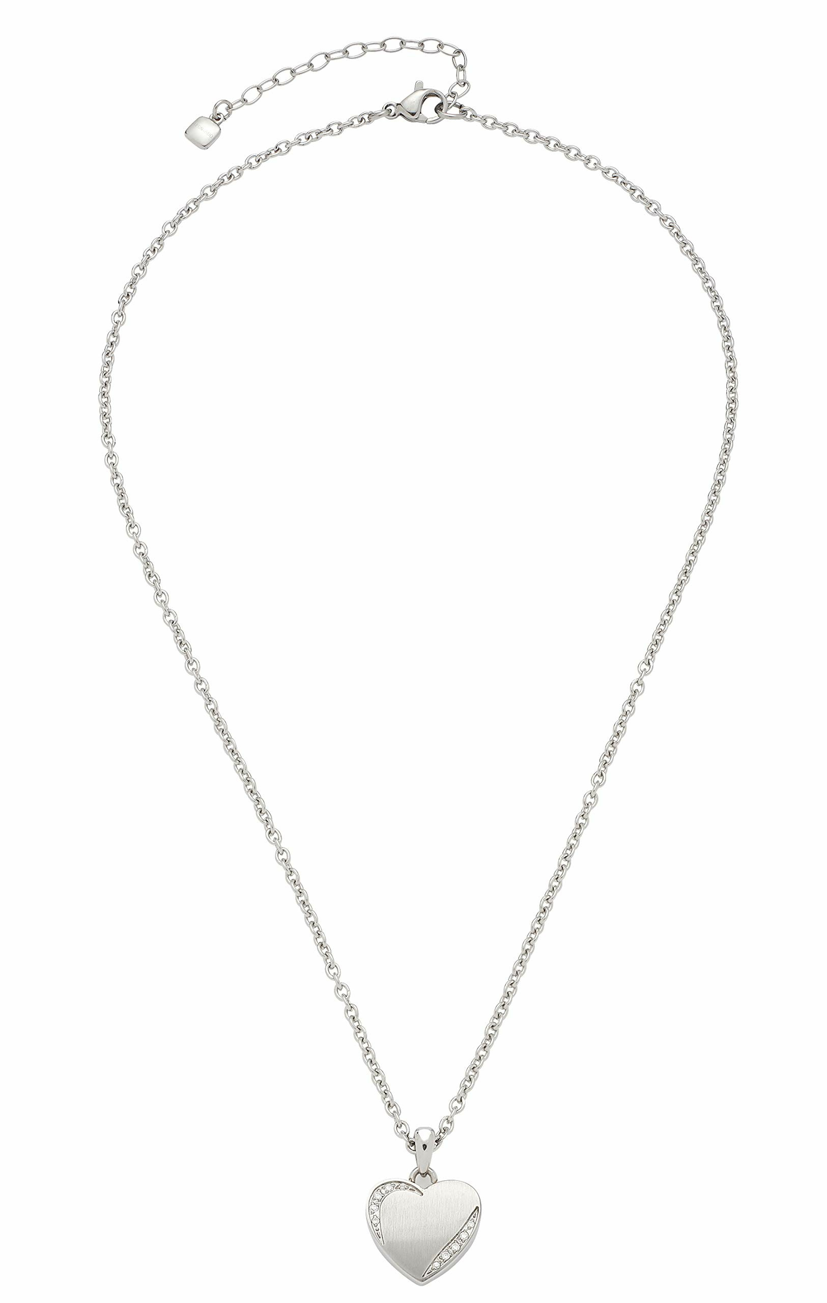 Leonardo Damen-Halskette Grazia herz Anhänger Zirkonia Silber 016908 – Bild 2