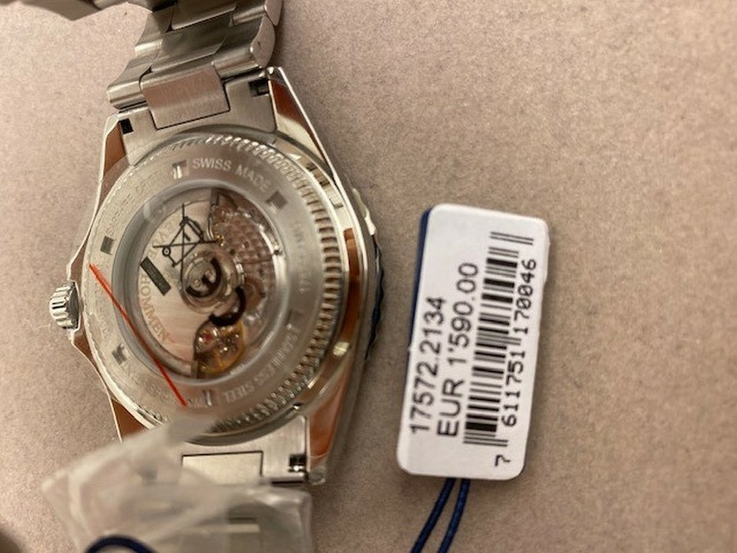 Revue Thommen Uhr Armbanduhr Taucheruhr Automatik Selitta Uhrwerk GMT 30 ATM – Bild 3