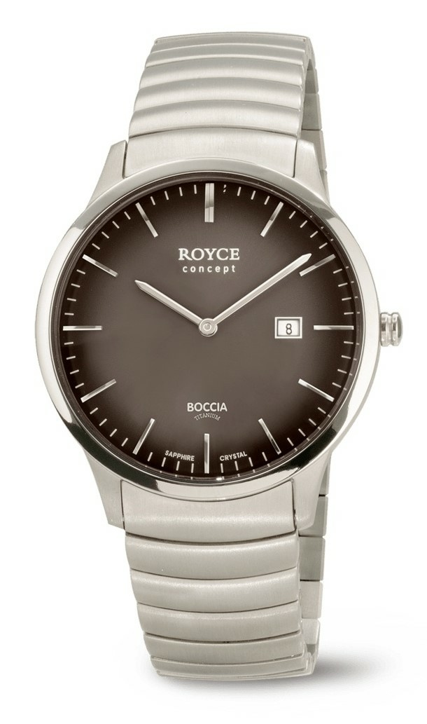 Boccia Herren Analoguhr Royce Concept Silber 3645-04 Boccia Herren Analoguhr Royce Concept Silber 3645-04