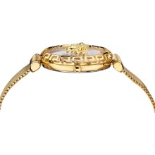 Versace Uhr Damen Palazzo Empire Greca Diamond Gold/Weiß VEDV01419 Versace Uhr Damen Palazzo Empire Greca Diamond Gold/Weiß VEDV01419