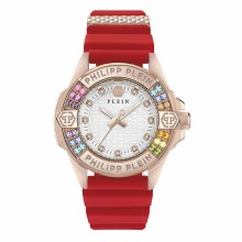 Philipp Plein Damen Armbanduhr PWOFA0325 Plein Majesty Rosé/Rot Philipp Plein Damen Armbanduhr PWOFA0325 Plein Majesty Rosé/Rot
