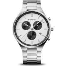 Bering Titan-Design-Chronograph Herren Biclor 11743-704 Bering Titan-Design-Chronograph Herren Biclor 11743-704