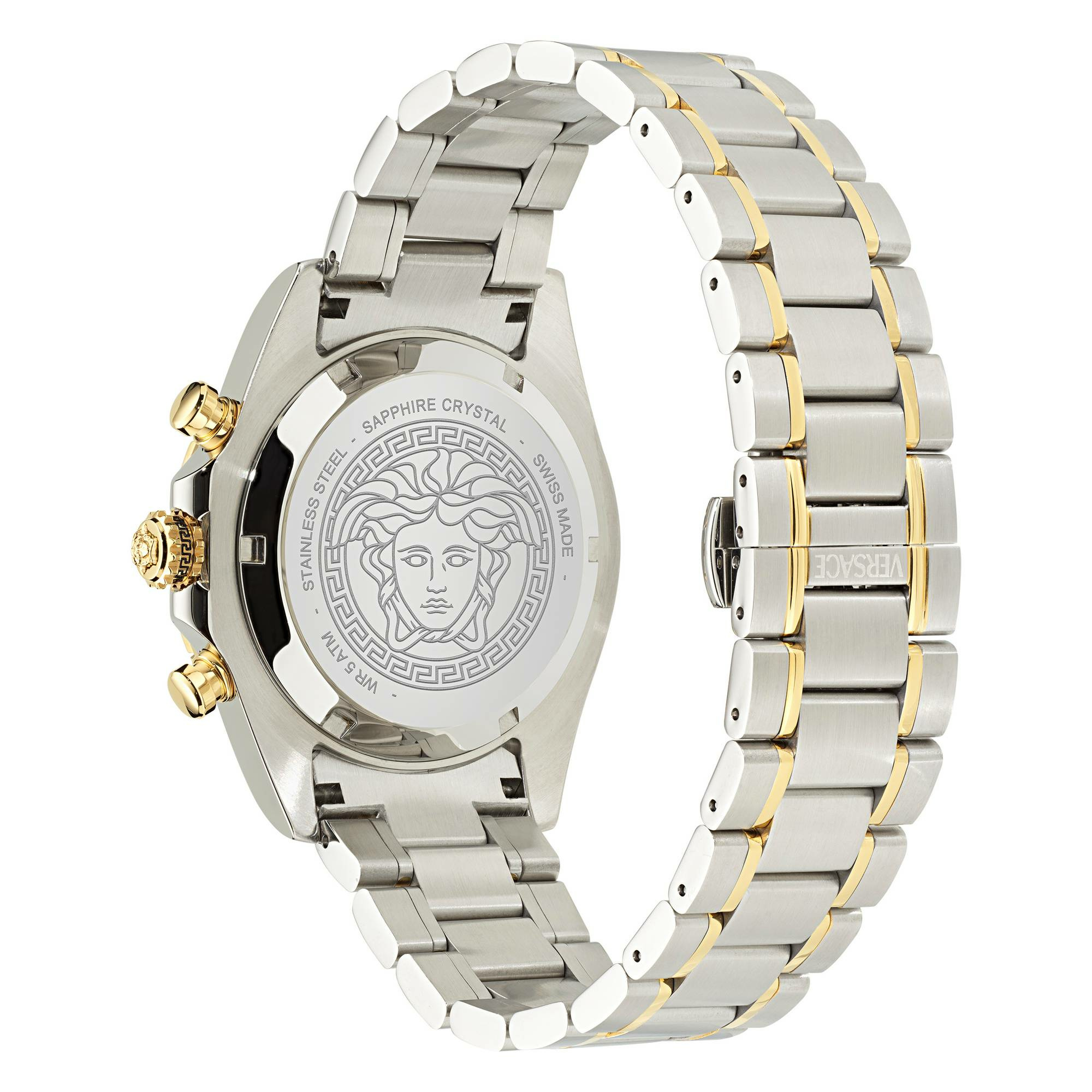 Versace Armbanduhr Herren Chrono X Bicolor Grün VE9K01024 – Bild 3