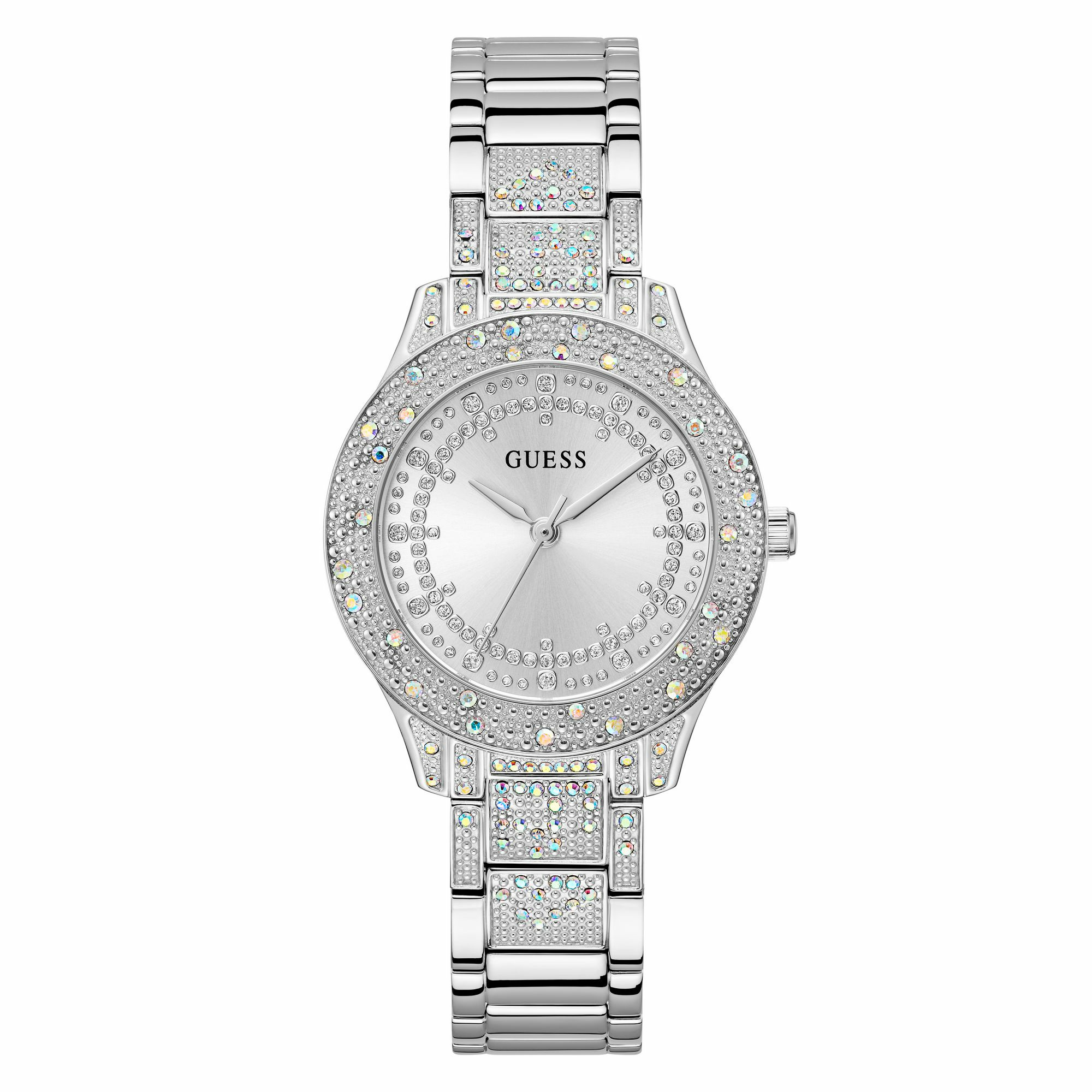 Guess Damen Armbanduhr SHOOTING STAR silber GW0746L1 – Bild 3