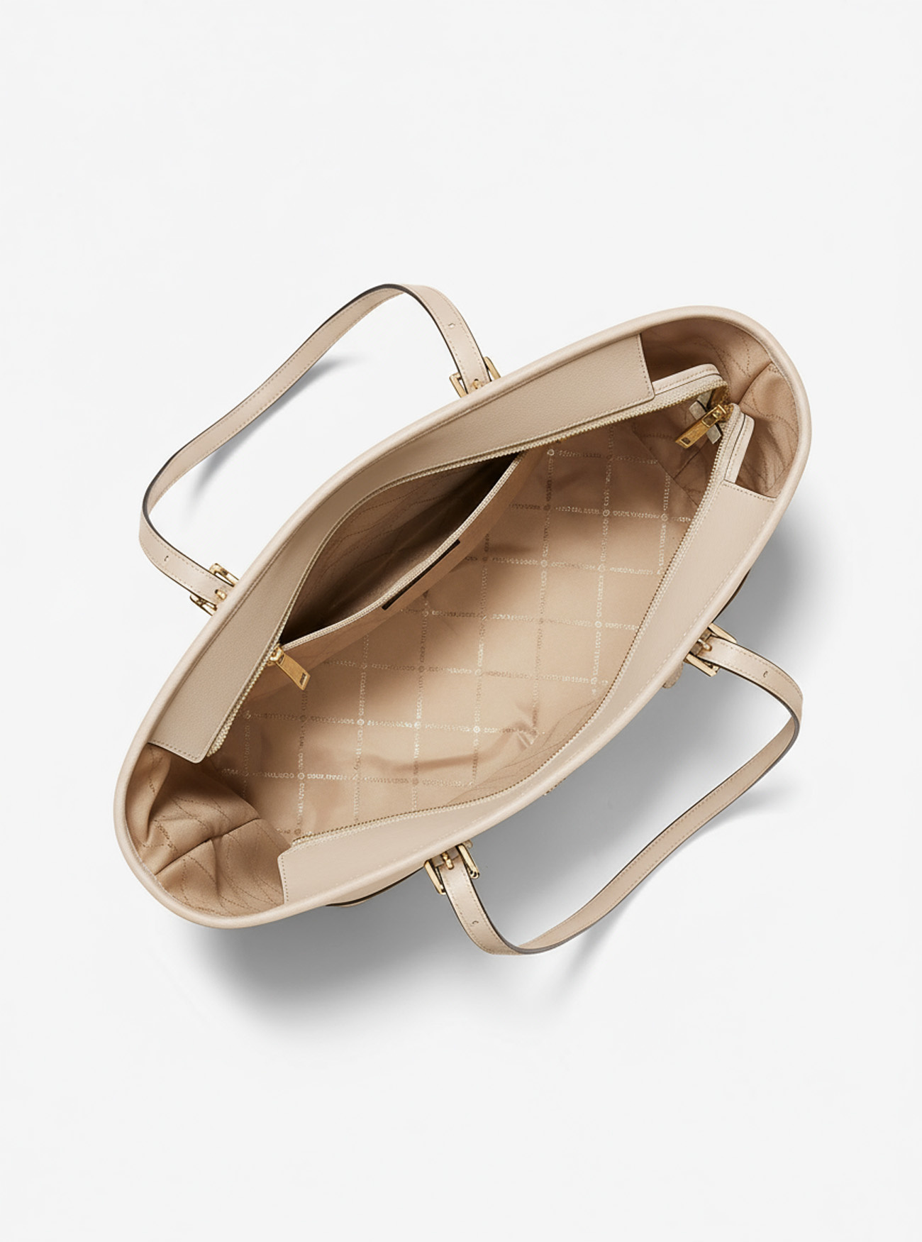 Michael Kors Tote Bag Damen Jet Set Travel Large LT Cream 35F0GTVT9L – Bild 2