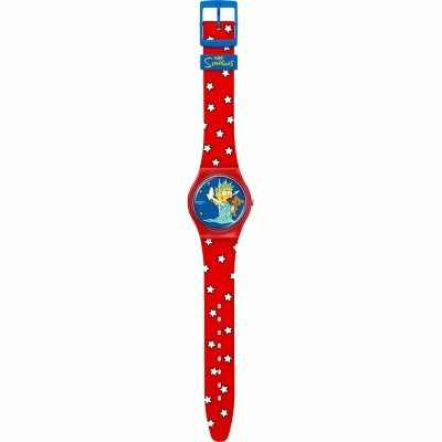 Swatch Originals Medium (34mm) SO28Z120 The Simpsons Little Lady Liberty Uhr – Bild 2