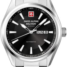 Swiss Alpine Military Herren Armbanduhr Automatic with Sapphire Crystal Selitta ... Swiss Alpine Military Herren Armbanduhr Automatic with Sapphire Crystal Selitta ...
