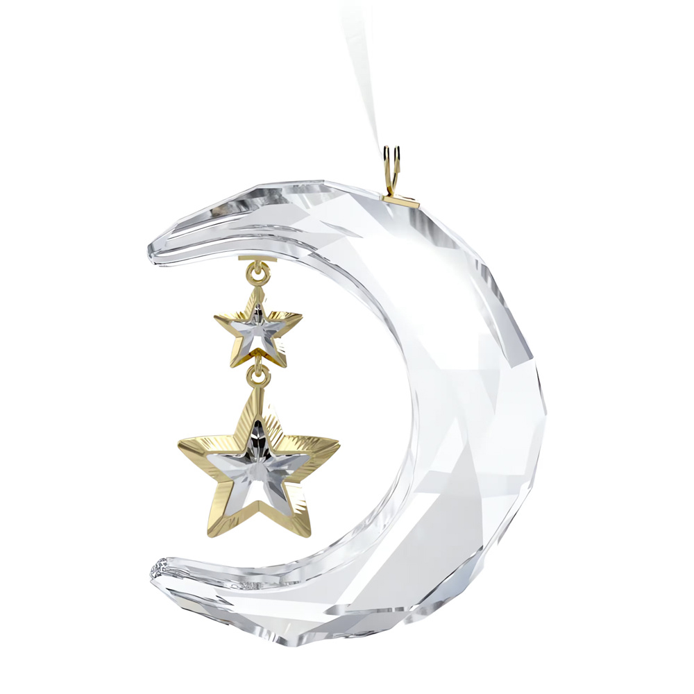 Swarovski Ornament Holiday Magic Moon Weiß 5686616 – Bild 3
