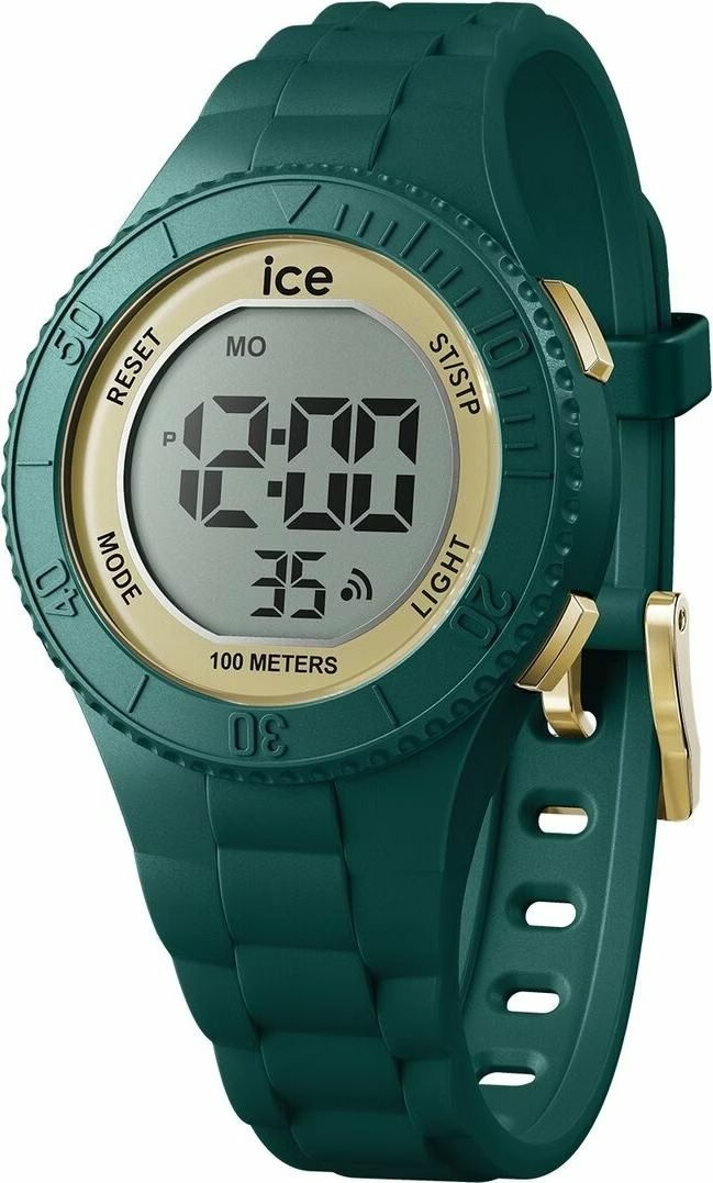 Ice-Watch Digitaluhr Damen ICE digit Verdigris Gold Small grün gold 021619 Ice-Watch Digitaluhr Damen ICE digit Verdigris Gold Small grün gold 021619