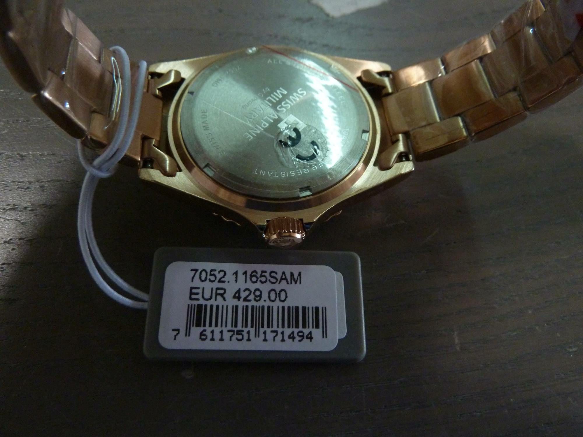 Swiss Alpine Military Herren Armbanduhr 7052.1165 Swiss Alpine Military Herren Armbanduhr 7052.1165