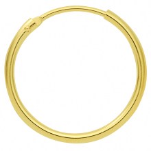 Damen 333 Gold Ohrringe  Creolen Ø 9 mm Damen 333 Gold Ohrringe  Creolen Ø 9 mm