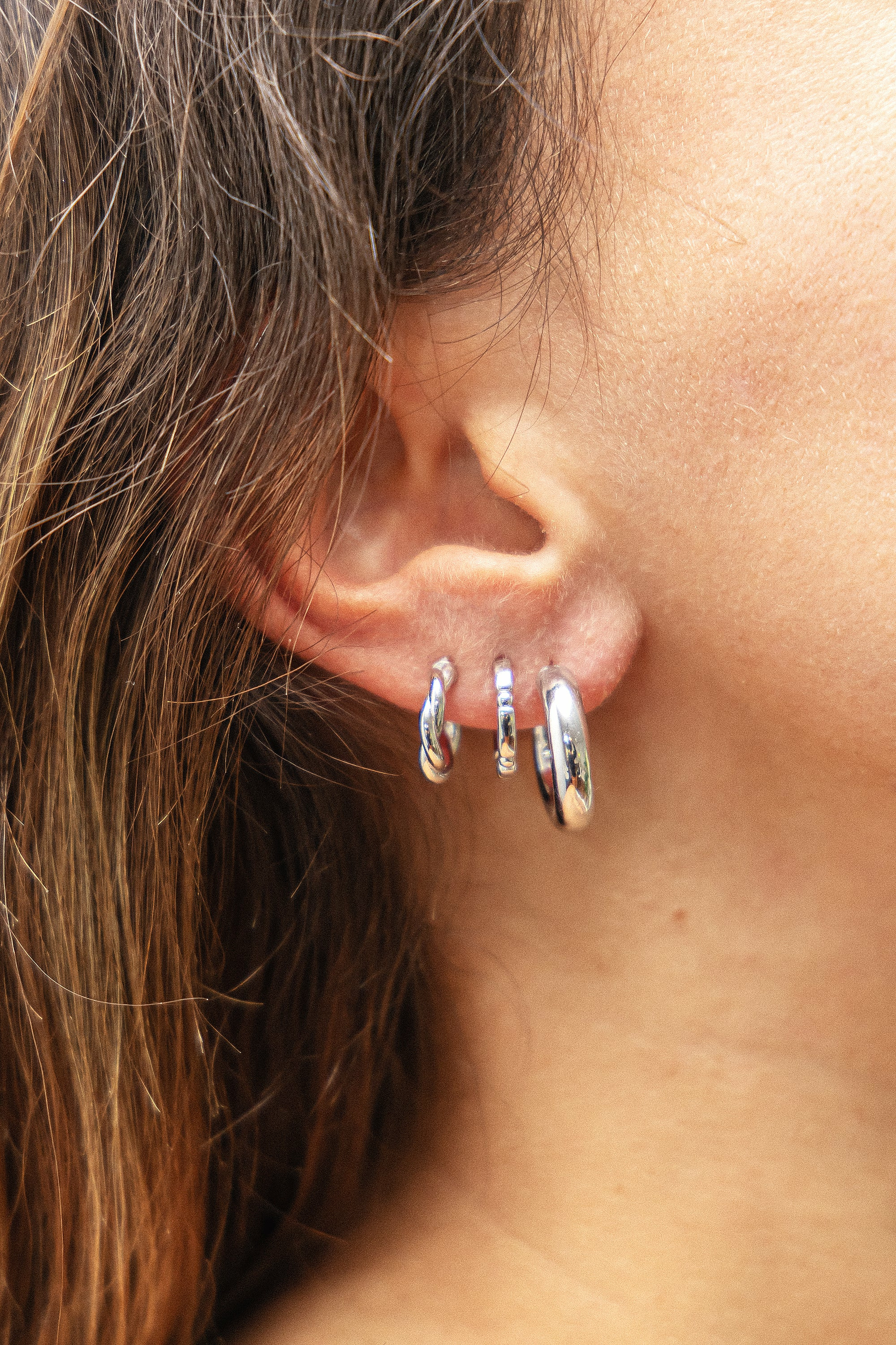 Creolen 925 Sterling Silber rhodiniert chunky 41185169178718 Creolen 925 Sterling Silber rhodiniert chunky 41185169178718