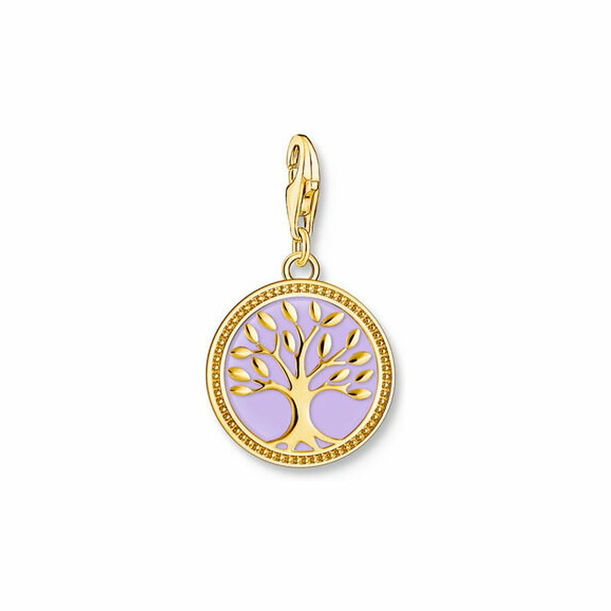 Thomas Sabo Charm Lebensbaum Münze Gelbgold 2035-427-13 Thomas Sabo Charm Lebensbaum Münze Gelbgold 2035-427-13