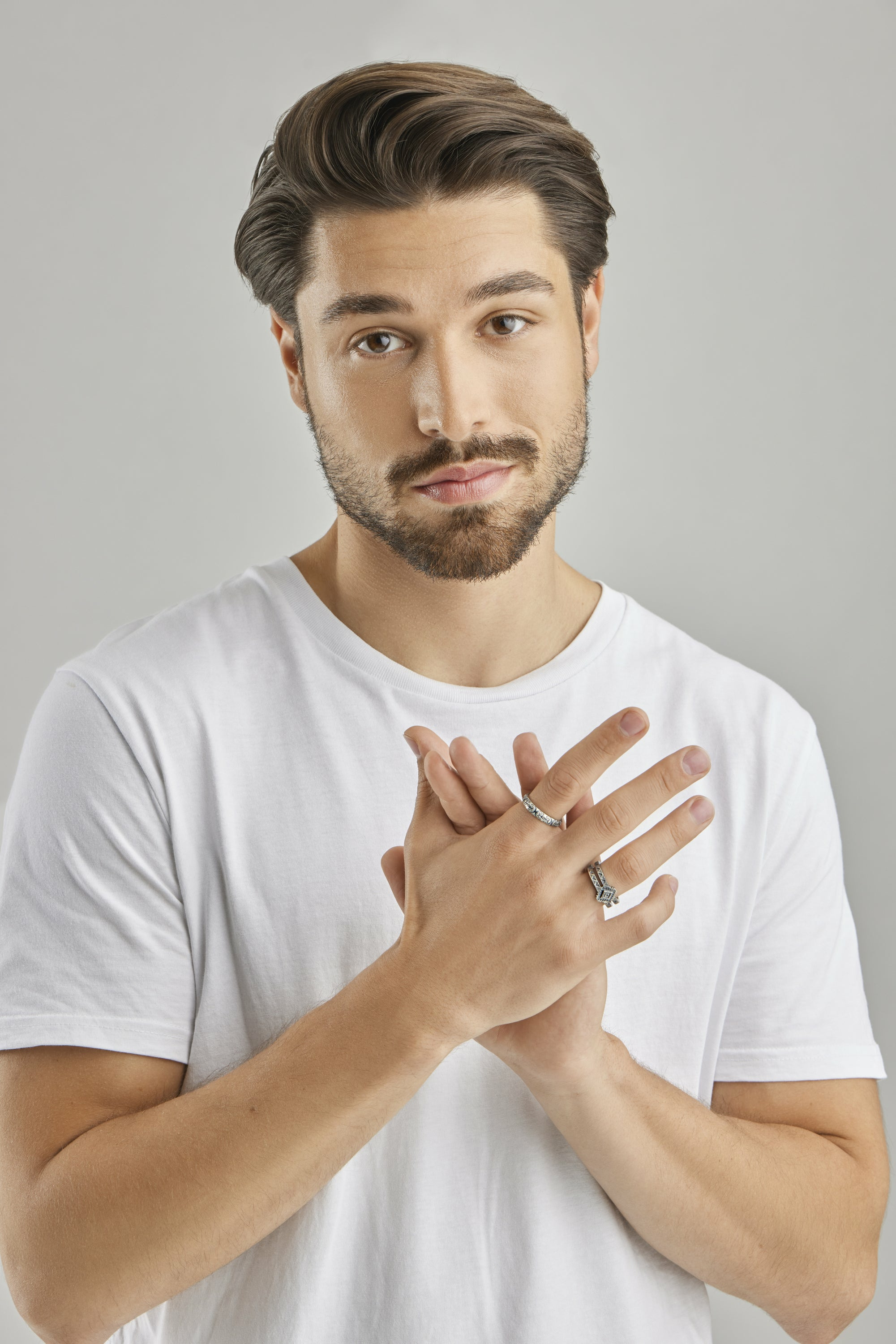 Ring 925/- Sterling Silber oxidiert Amerika 41184480690270 – Bild 3