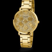 Guess Damen Armbanduhr Gold Sugarplum GW0670L2 Guess Damen Armbanduhr Gold Sugarplum GW0670L2