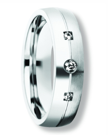 Bedra Damen Partnerring mit Zirkonia Größe 62 Silber RZ90051.14-62 Bedra Damen Partnerring mit Zirkonia Größe 62 Silber RZ90051.14-62