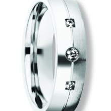 Bedra Damen Partnerring mit Zirkonia Größe 62 Silber RZ90051.14-62 Bedra Damen Partnerring mit Zirkonia Größe 62 Silber RZ90051.14-62
