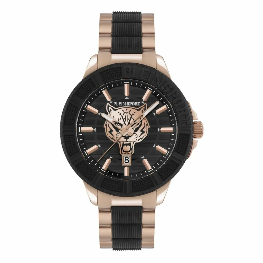 Plein Sport Herren Uhr CITY RUSH PSAEA0724 Roségold Edelstahl 45 mm Plein Sport Herren Uhr CITY RUSH PSAEA0724 Roségold Edelstahl 45 mm