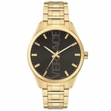 Versace Herren Armbanduhr V-VERTICAL gold, schwarz 42 mm VE3H006222 Versace Herren Armbanduhr V-VERTICAL gold, schwarz 42 mm VE3H006222