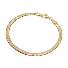 Armband Flach Elegant Schlangenkette Fischgräte 925 Silber Armband Flach Elegant Schlangenkette Fischgräte 925 Silber