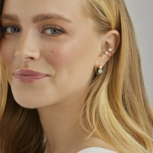 Creole 925 Sterling Silber vergoldet Dreieck Amazonit blau Achat weiß 4118502165... Creole 925 Sterling Silber vergoldet Dreieck Amazonit blau Achat weiß 4118502165...