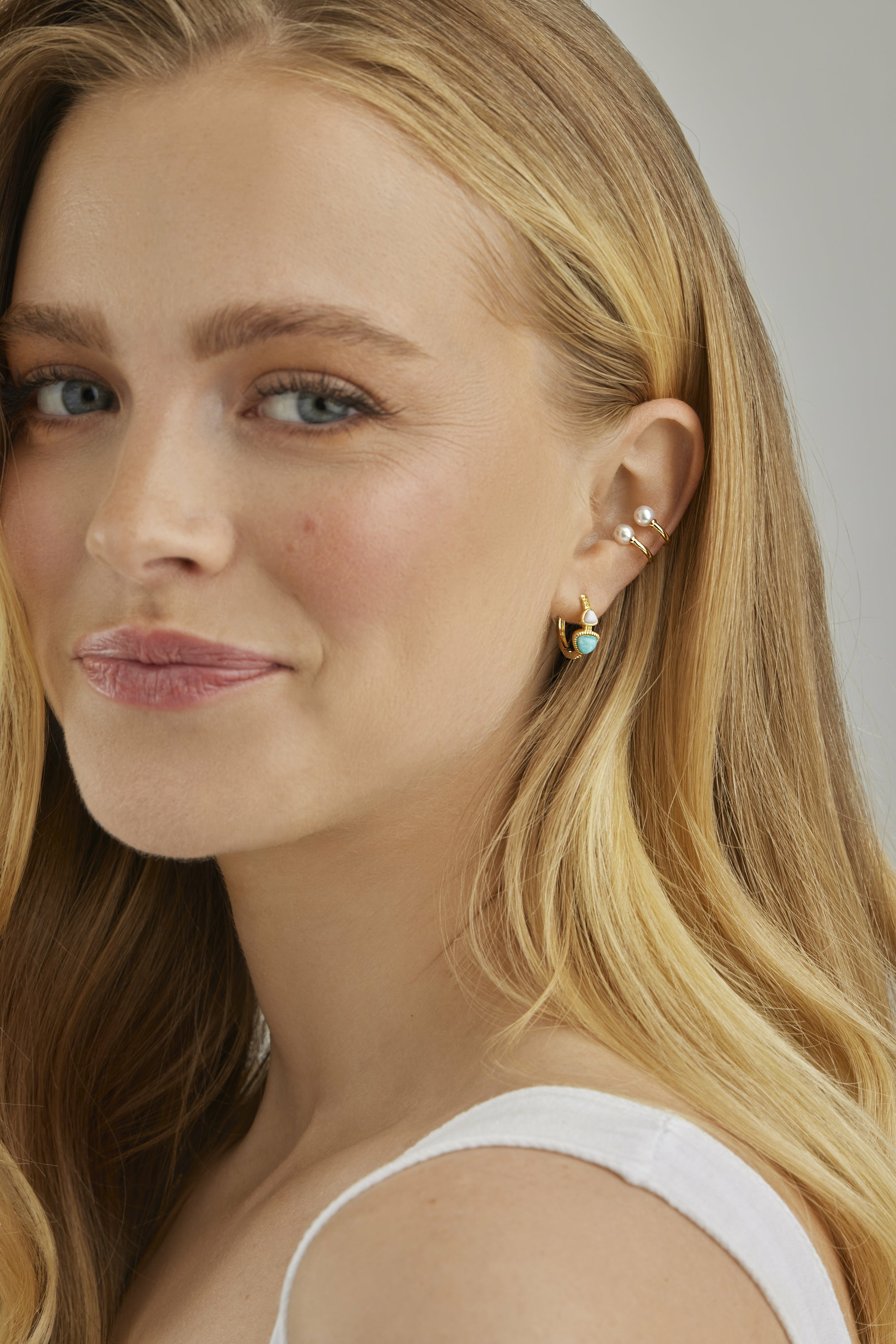 Creole 925 Sterling Silber vergoldet Dreieck Amazonit blau Achat weiß 4118502165... Creole 925 Sterling Silber vergoldet Dreieck Amazonit blau Achat weiß 4118502165...