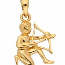 Damen & Herren 585 Gold Sternzeichen Anhänger Schütze Damen & Herren 585 Gold Sternzeichen Anhänger Schütze