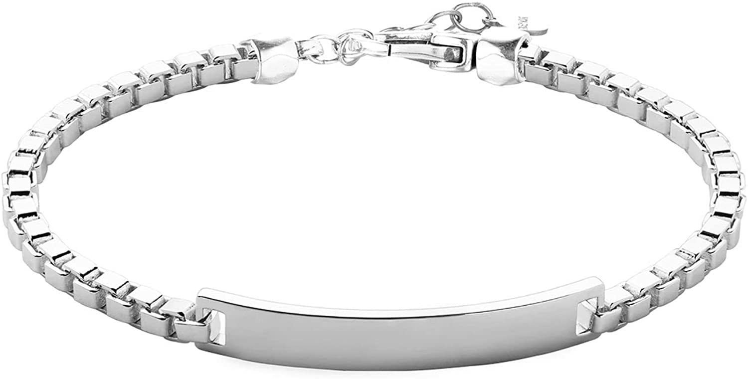 XENOX XS9334 Herren Armband Sterling-Silber 925 Silber 22 cm – Bild 2