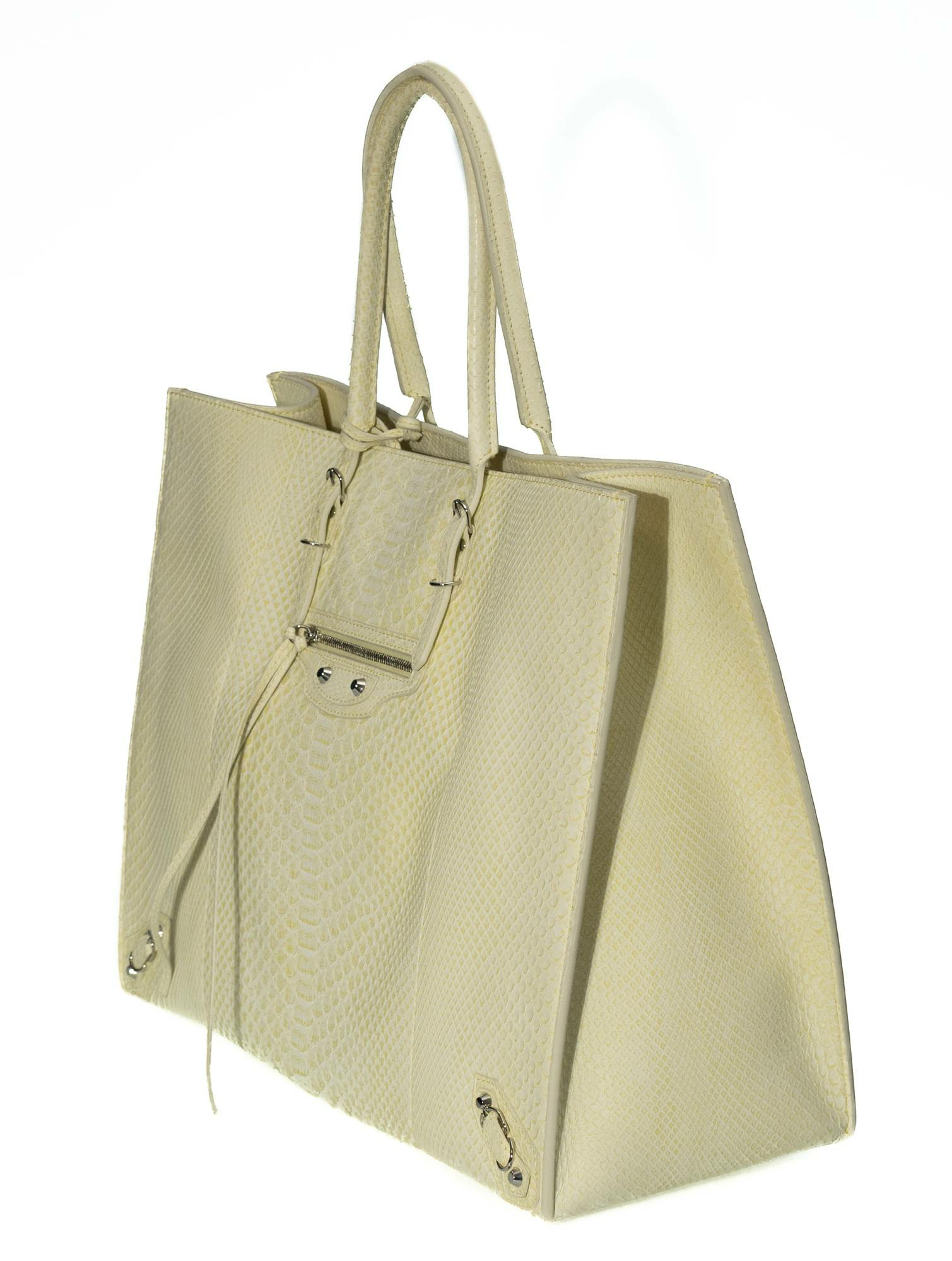 BALENCIAGA Damen Handtasche Pythonleder – Bild 3