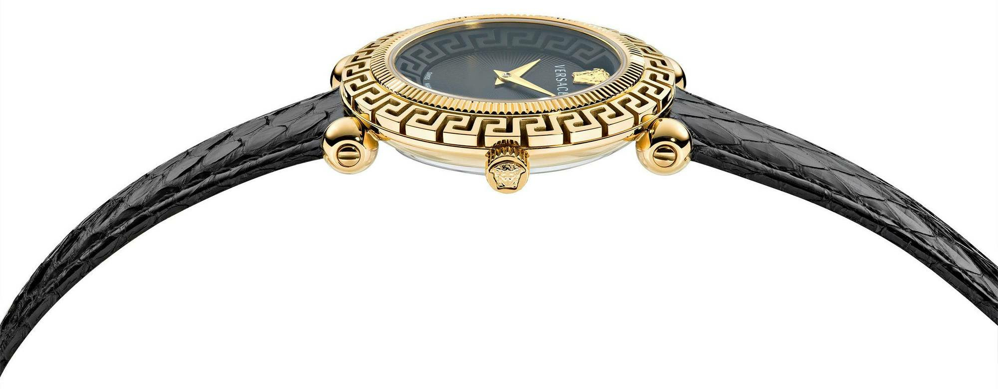 Versace Quarzuhr Greca Twist VE6I00323 - Damenuhr, Goldfarben, 35mm – Bild 2