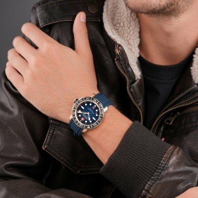 Swiss Military Hanowa SMWGN0001720 Black Marlin Uhr – Bild 2