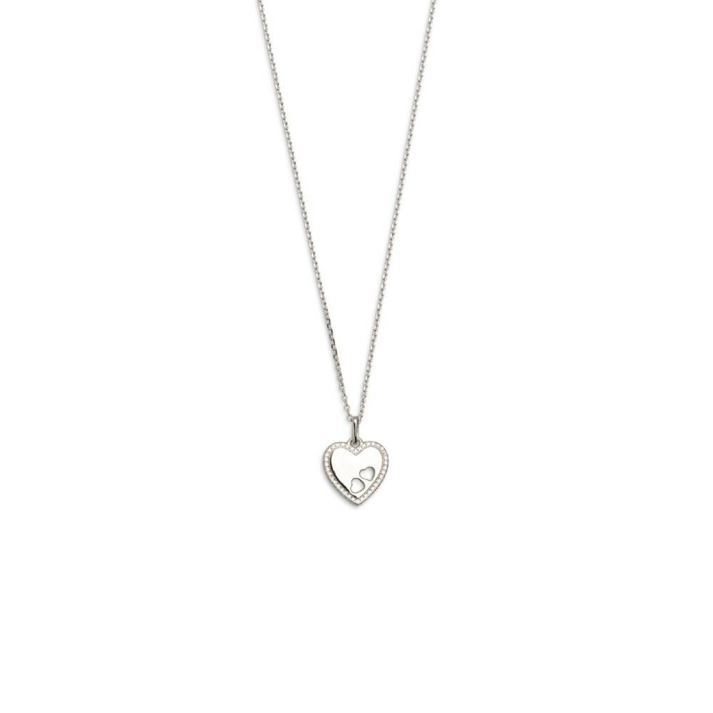 Xenox XS3540 Kette mit Anhänger Damen Herz Sterling-Silber 45 cm – Bild 2