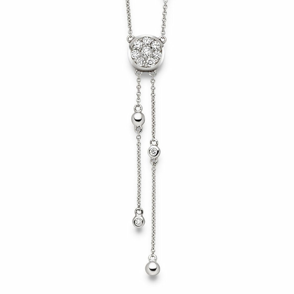 Anhänger mit Kette Elaine Firenze 14ct. Weißgold 55628961K/3 – Bild 2
