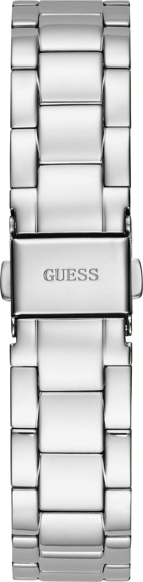 Guess Damen Armbanduhr Luna, Day/Date silber 36 mm GW0308L1 – Bild 3
