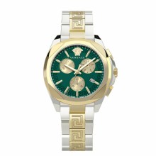 Versace Damen Armbanduhr Chronograph CHRONO LADY bicolor, grün 40 mm VE3CA0723 Versace Damen Armbanduhr Chronograph CHRONO LADY bicolor, grün 40 mm VE3CA0723