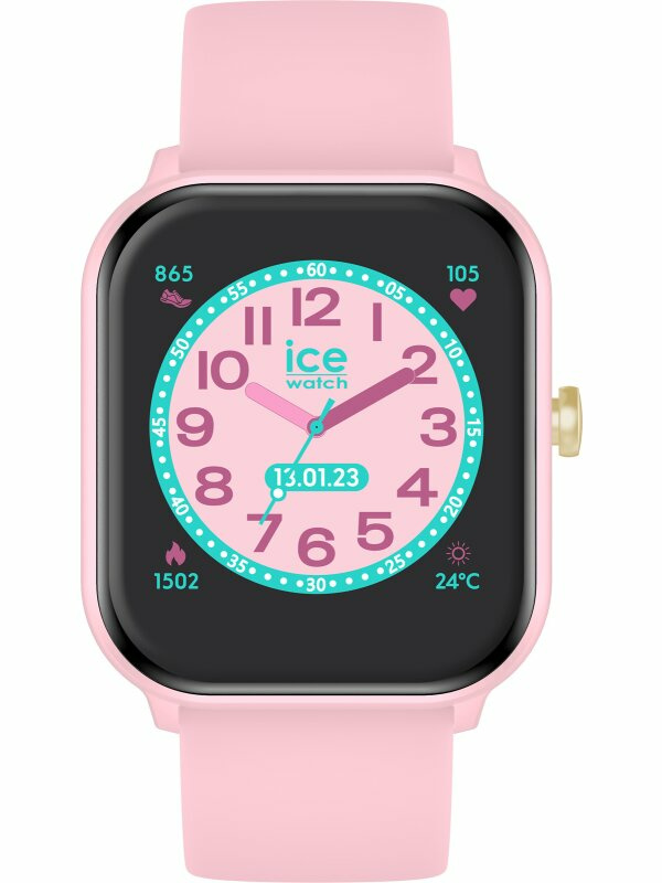 Ice Watch Kinder ICE smart mit Lederarmband Pink 021873 Ice Watch Kinder ICE smart mit Lederarmband Pink 021873