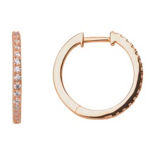 Xenox Damen Creolen mit Zirkonia Roségold XS8663R Xenox Damen Creolen mit Zirkonia Roségold XS8663R