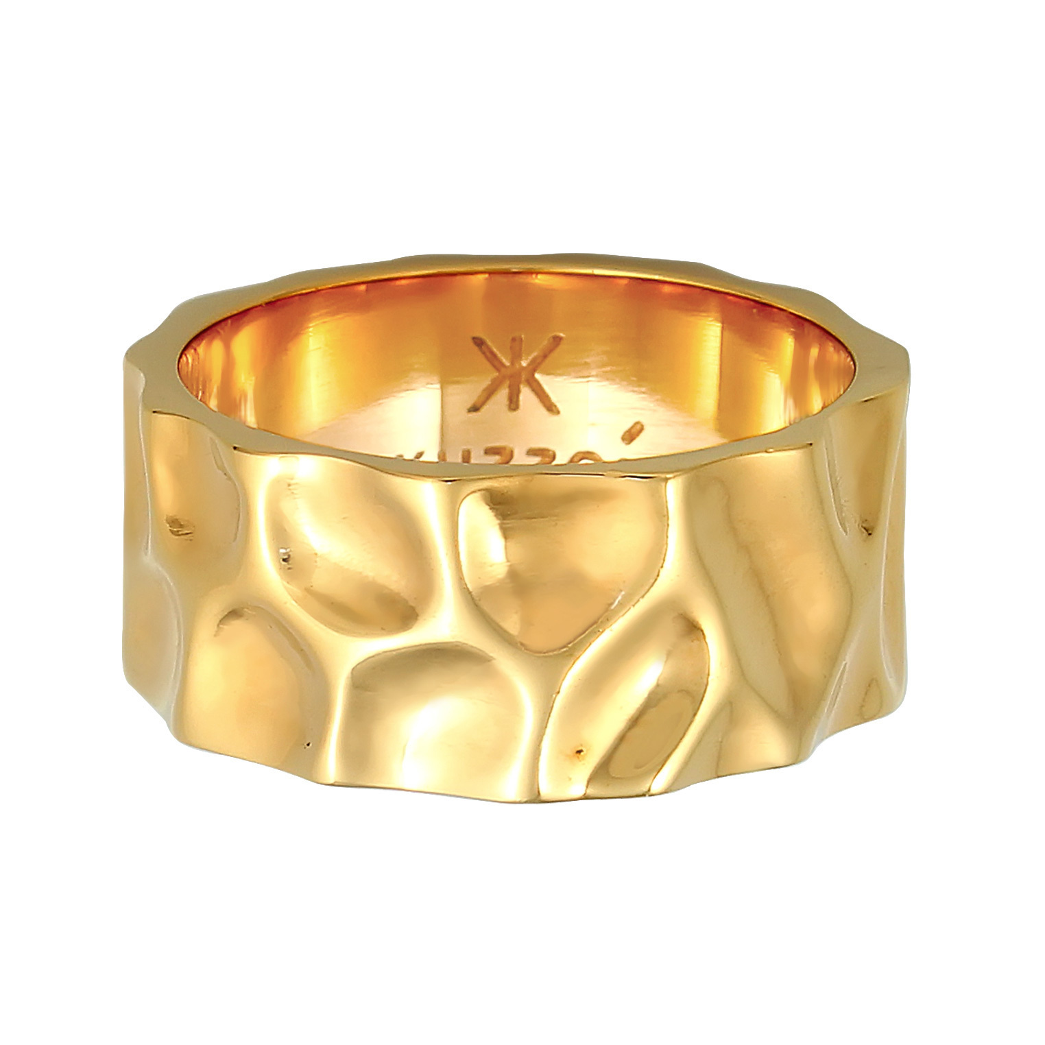 Ring Herren Bandring Geschmiedet Used Look 925 Silber Ring Herren Bandring Geschmiedet Used Look 925 Silber