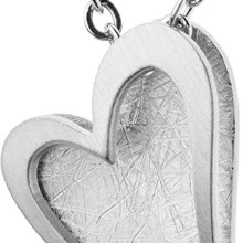 Ernstes Design Evia Anhänger AN934 Herz Edelstahl weiß Ernstes Design Evia Anhänger AN934 Herz Edelstahl weiß