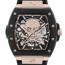 Philipp Plein Herren Automatikuhr The $keleton 2.0 PWJFA0225 Schwarz Edelstahl 4... Philipp Plein Herren Automatikuhr The $keleton 2.0 PWJFA0225 Schwarz Edelstahl 4...