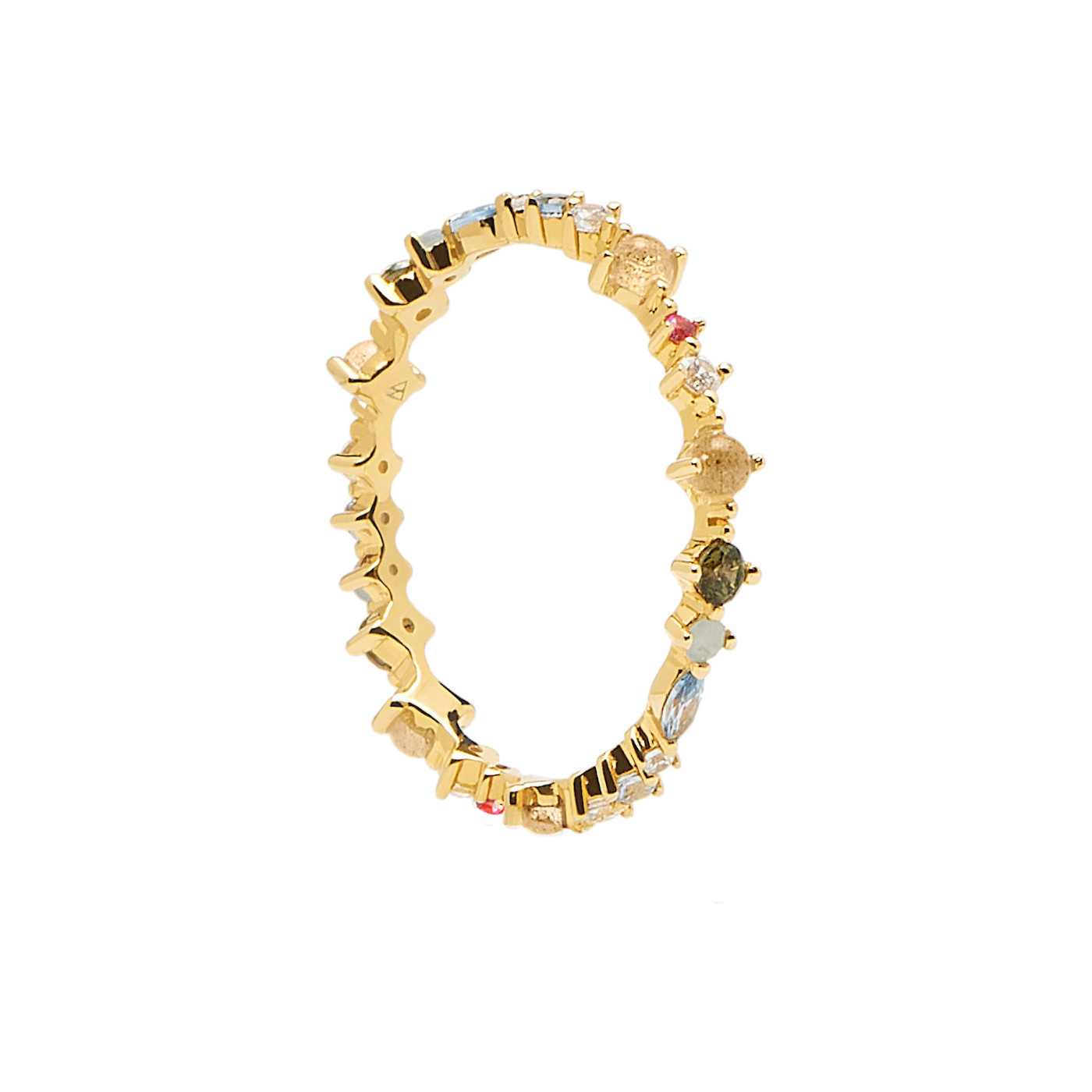 P D Paola Ring in Gold aus 925 Sterling Silver, Silber – AN01-191 – Bild 3