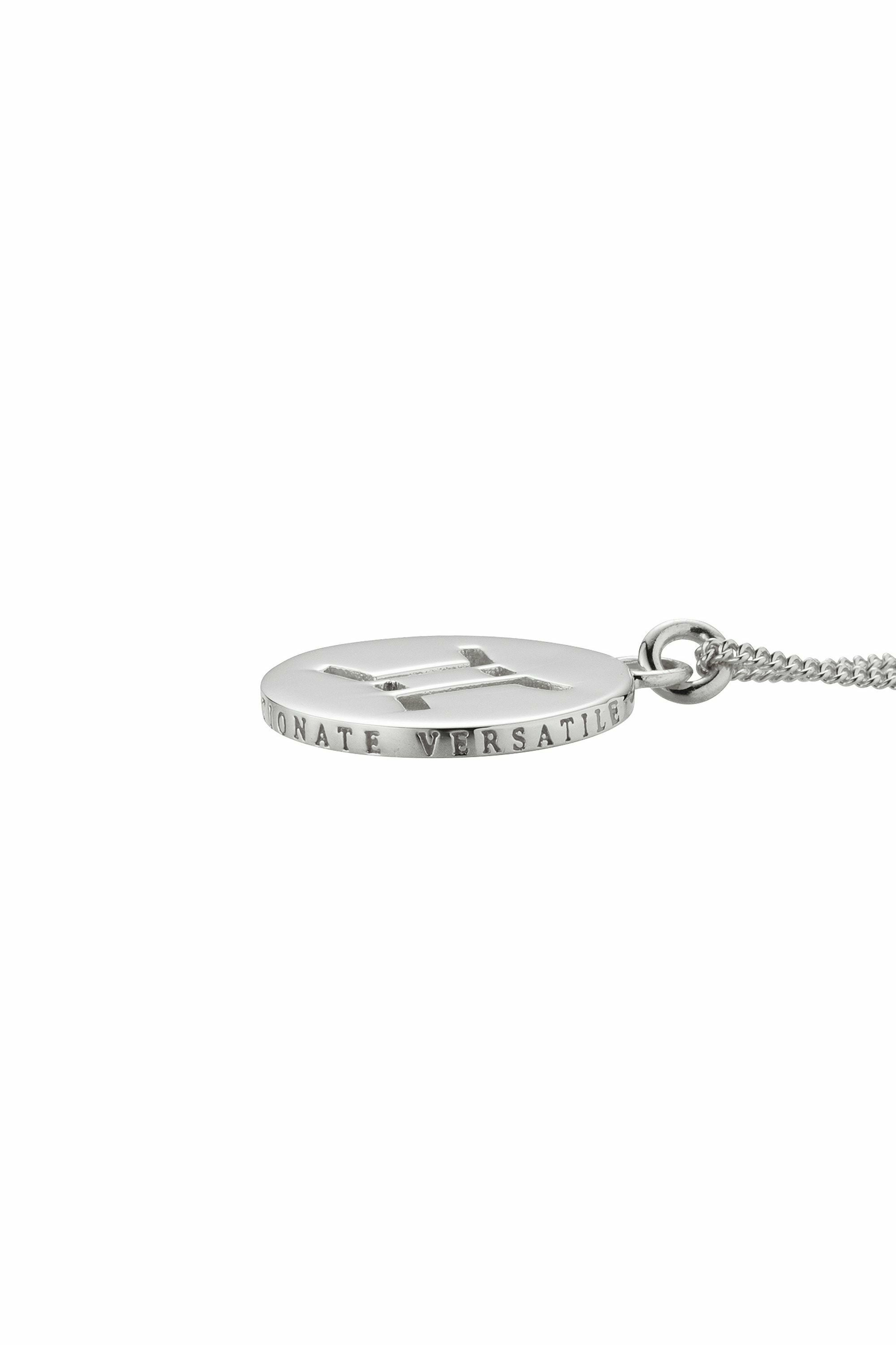 Halskette Zwilling Sternzeichen 925/- Sterling Silber rhodiniert 41184659832926 – Bild 2