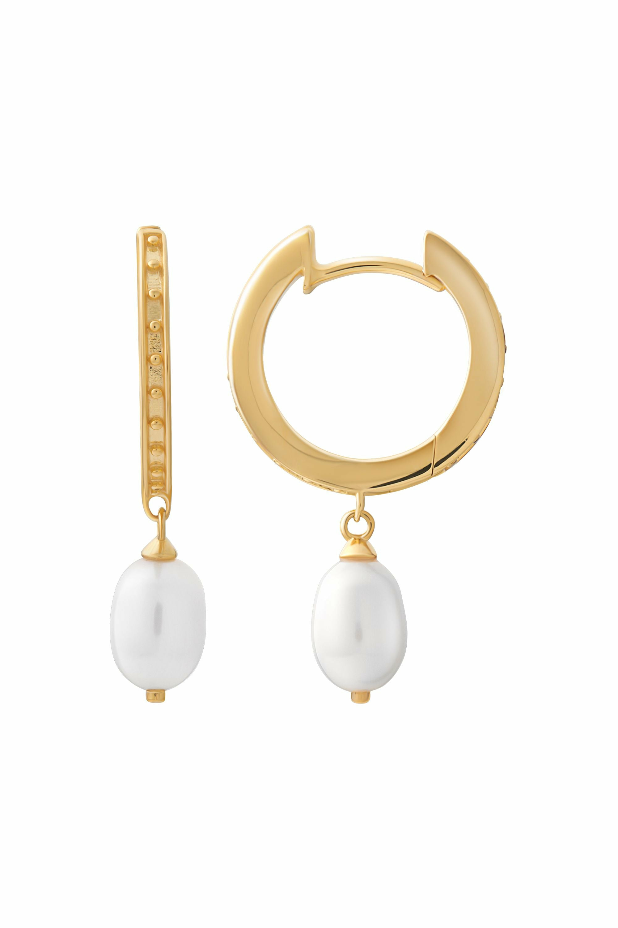 Creolen 925 Silber vergoldet Perlen Anhänger 41185166229598 Creolen 925 Silber vergoldet Perlen Anhänger 41185166229598