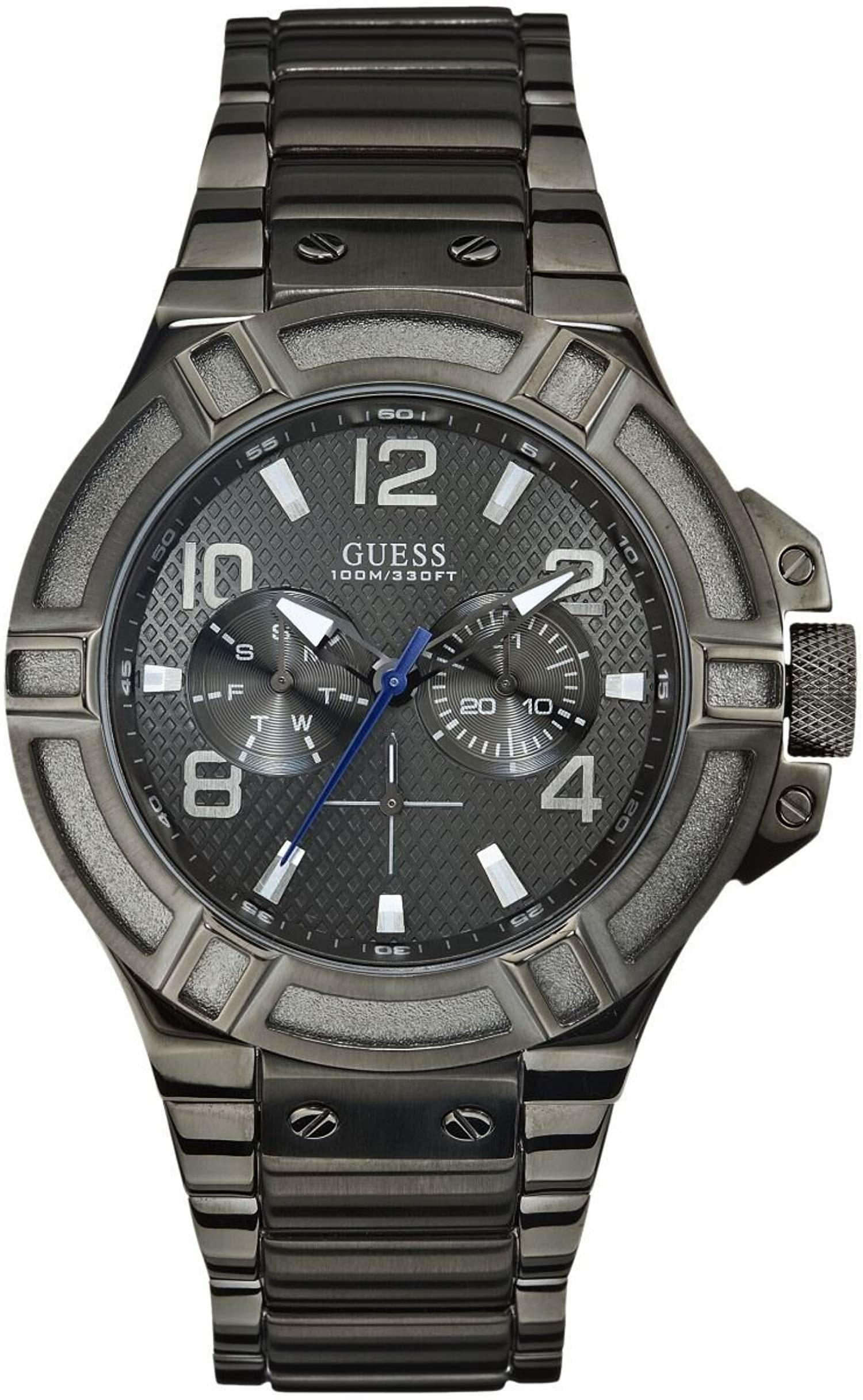 Guess Armbanduhr Herren-Armbanduhr XL Rigor Multifunktion Analog Quarz Edelstahl... Guess Armbanduhr Herren-Armbanduhr XL Rigor Multifunktion Analog Quarz Edelstahl...