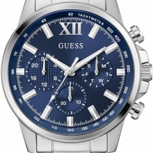 Guess Herren Armbanduhr Silberfarben GD WALKER GW0900G4 Guess Herren Armbanduhr Silberfarben GD WALKER GW0900G4
