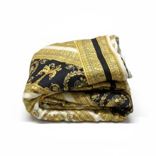 Versace Decke Wohndecke I Love Baroque schwarz gold Versace Decke Wohndecke I Love Baroque schwarz gold