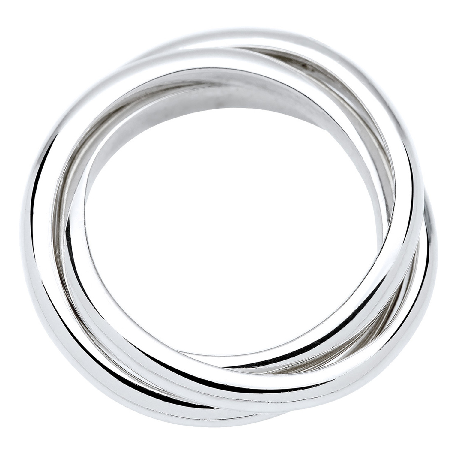 Ring Verlobungsring Diamant 0.03 ct. 925 Silber – Bild 3