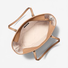 Michael Kors Jet Set Travel Large Saffiano Leather Tote 35T0STVL9L‑PEANUT Michael Kors Jet Set Travel Large Saffiano Leather Tote 35T0STVL9L‑PEANUT