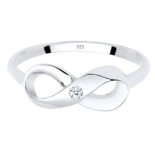 Ring Infinity Unendlich Diamant 0.03 ct. 925 Silber Ring Infinity Unendlich Diamant 0.03 ct. 925 Silber