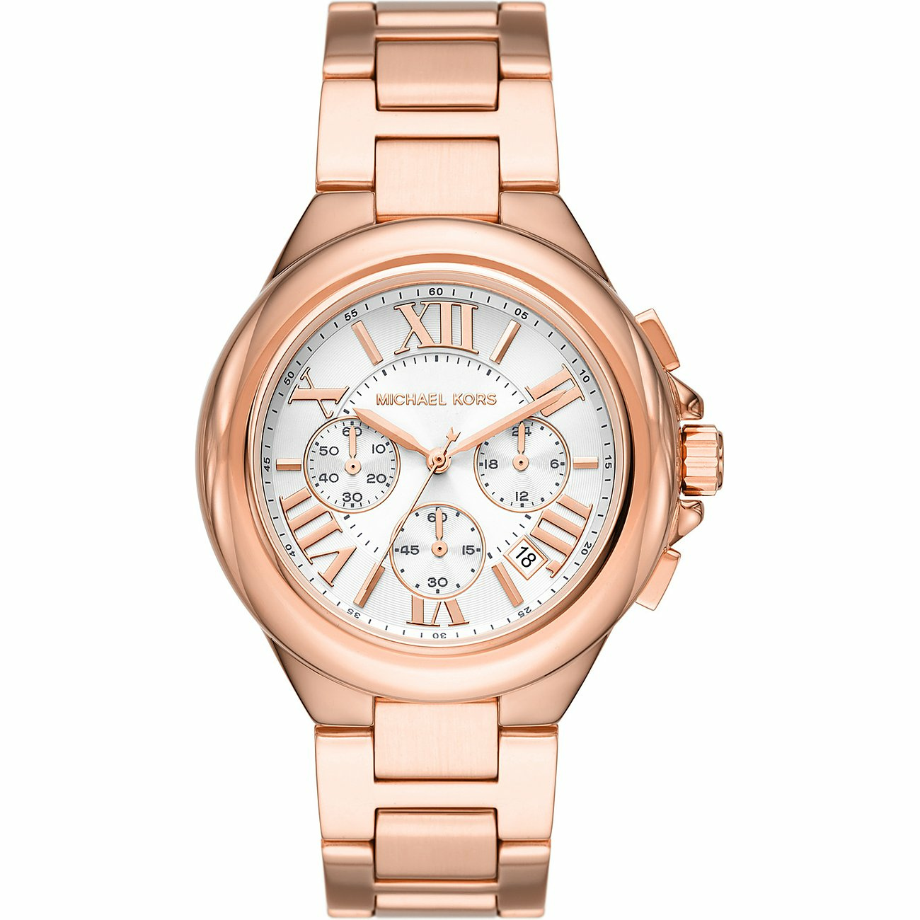 Michael Kors Uhr Damen Camille Chronograph Roségold 43 mm MK7271 Michael Kors Uhr Damen Camille Chronograph Roségold 43 mm MK7271